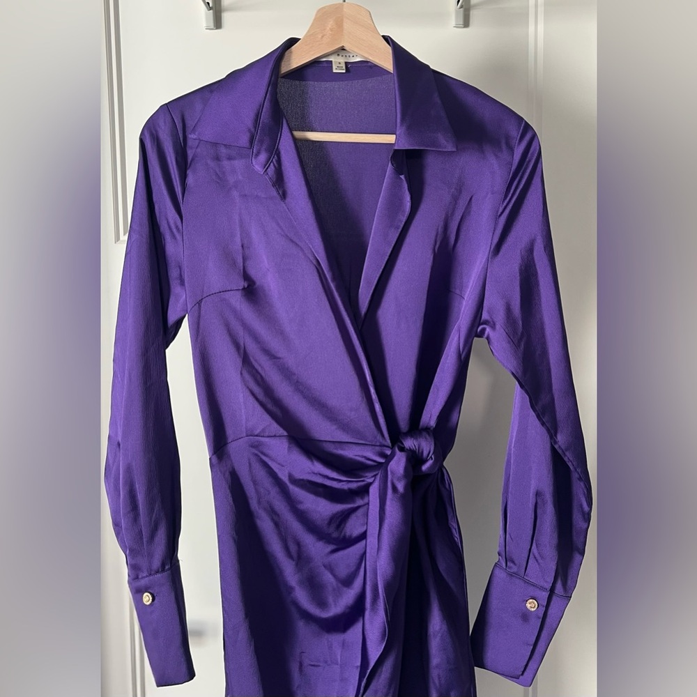 Elegant Purple Women's Dress
